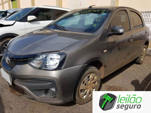 LOTE 019 TOYOTA/ETIOS X 1.3 16V DUAL VVT-I 2019