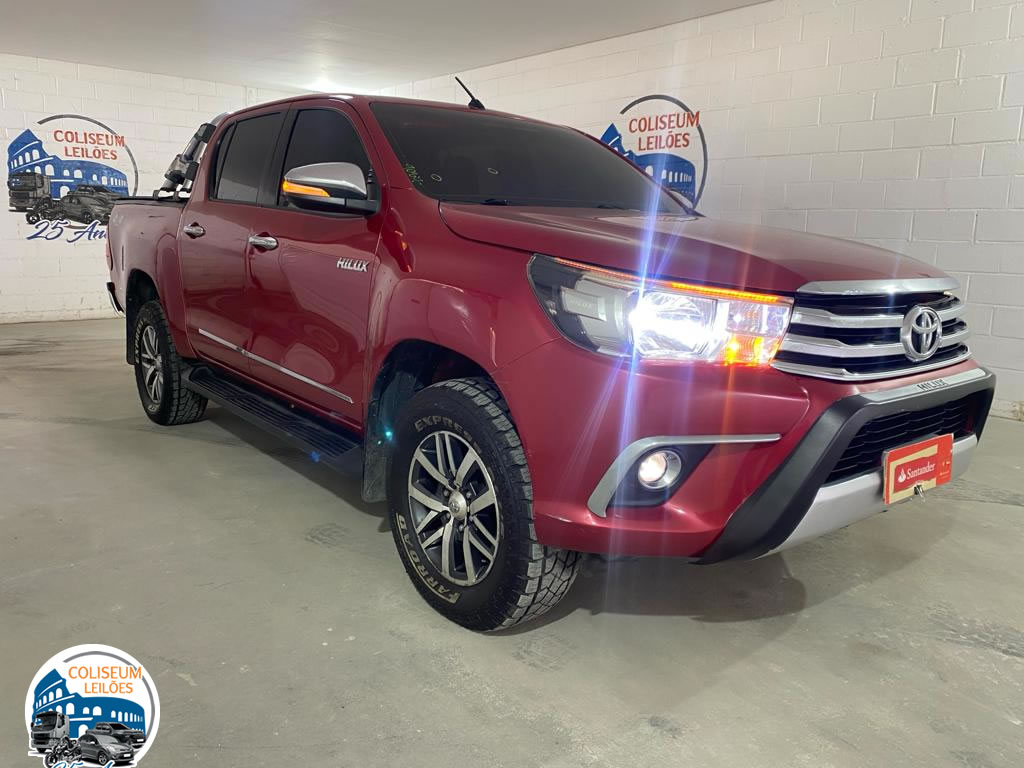 LOTE 036 -  Hilux CD SRV 2.8 D-4D Turbo 2017