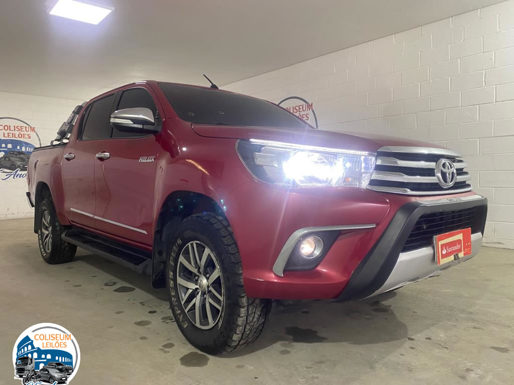 LOTE 002 - Hilux CD SRV 2.8 D-4D Turbo 2017
