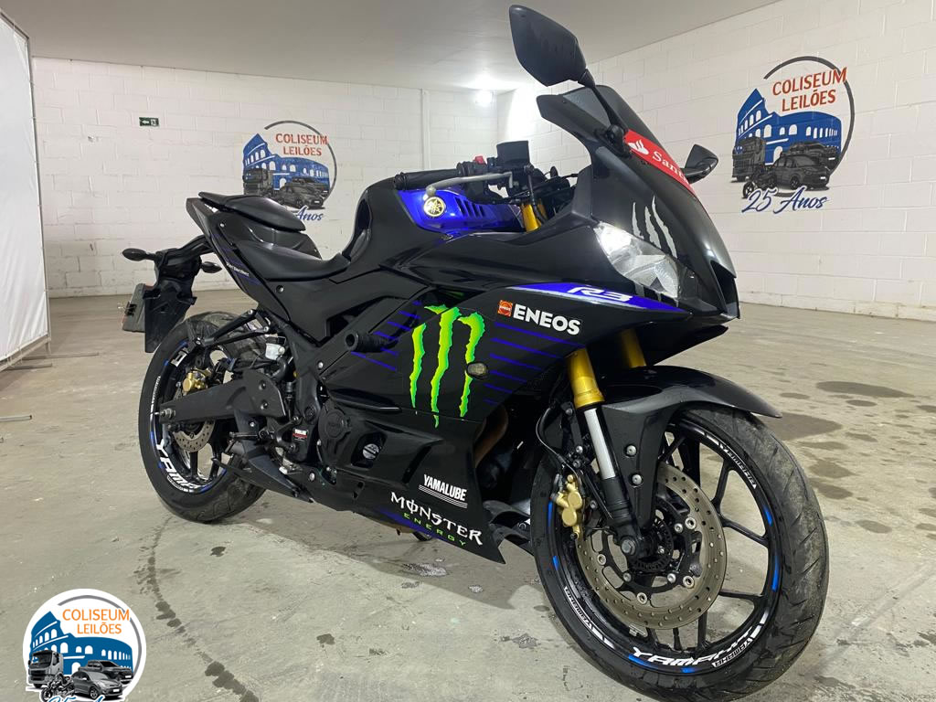 LOTE 002 - YZF R3 321 Monster ABS 2023 