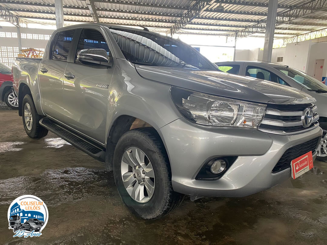 LOTE 026 - HILUX CD SRV 4X4 2.7 2018 