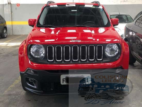 LOTE 039 - RENEGADE 1.8 16V FLEX LONGITUDE 4P AUTOMÁTICO 2016