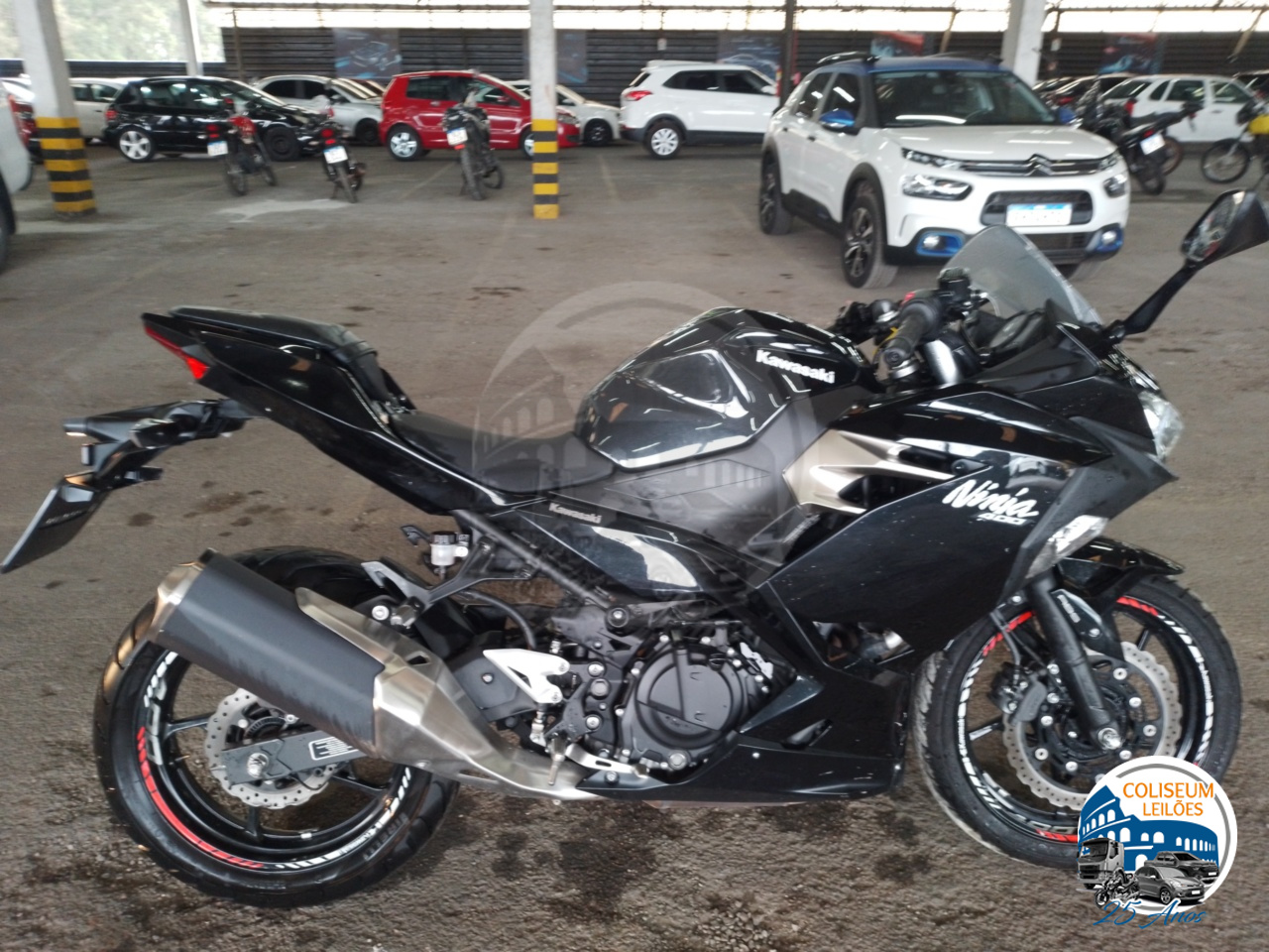 LOTE 001 - NINJA 400 GASOLINA 2021