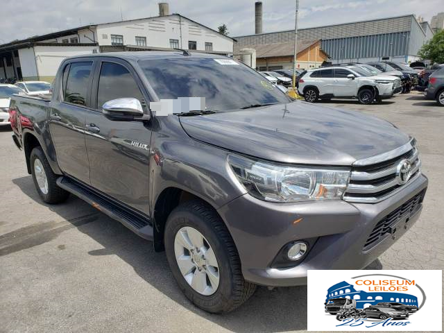 LOTE 006 - HILUX CD SRV 2.8 D-4D TURBO 2018